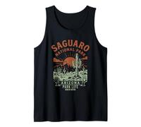 Saguaro National Park Arizona Vintage Design Tank Top