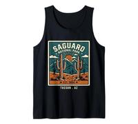 Saguaro National Park Arizona Vintage Design Tank Top