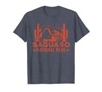 Saguaro National Park T-Shirt, Men, Heather Blue, Large