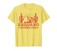Saguaro National Park T-Shirt, Men, Lemon Yellow, 3X-Large