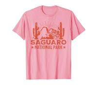 Saguaro National Park T-Shirt, Men, Pink, XX-Large