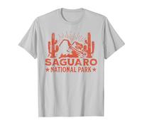 Saguaro National Park T-Shirt, Men, Silver Grey, Small