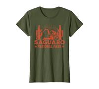 Saguaro National Park T-Shirt, Women, Olive Green, X-Small