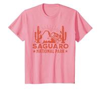 Saguaro National Park T-Shirt, Youth, Pink, Small