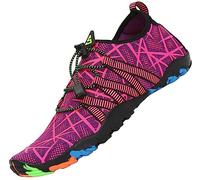 SAGUARO Water Shoes for Women Men Quick Drying Wet Beach Aqua Shoes for Swim Sea Surfing Diving Sailing Pool Purple 40 EU/6.5 UK