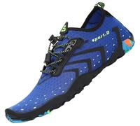 SAGUARO Water Shoes for Women Men Quick Drying Wet Beach Aqua Shoes for Swim Sea Surfing Diving Sailing Pool Blue 45 EU/10.5 UK