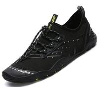 SAGUARO Water Shoes for Women Men Quick Drying Wet Beach Aqua Shoes for Swim Sea Surfing Diving Sailing Pool Darkblack 36 EU/3.5 UK