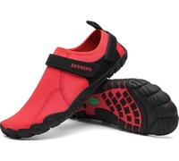 SAGUARO Water Shoes for Women Men Quick Drying Wet Beach Aqua Shoes for Swim Sea Surfing Diving Sailing Pool Persian Red 36 EU/3.5 UK