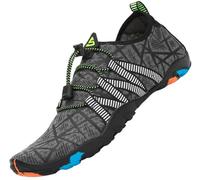 SAGUARO Water Shoes for Women Men Quick Drying Wet Beach Aqua Shoes for Swim Sea Surfing Diving Sailing Pool Grey 44 EU/9.5 UK