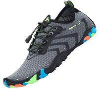 SAGUARO Water Shoes Mens Women Beach Shoes for Swim Aqua Sea Wet Grey, Gr.40 EU/6.5 UK