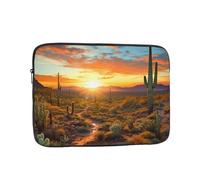 Saguaros at Sunset Laptop Case Sleeve 17 inch Laptop Bag Shockproof Computer Carrying Cover Protective Notebook Case