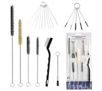 SAGUD 21 PCS Airbrush Spray Gun Deep Cleaning Kit Maintenance Brush Set with Nylon Bristles and Metal Picks