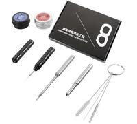 SAGUD Airbrush Cleaning Maintenance Tools and Air Brush Spray Repair Kit Suitable for Various Professional Airbrush Guns