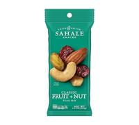 Sahale Snacks Trail Mix - Classic Fruit And Nut Blend - 1.5 Oz - Case Of 9 | 18 Pack, Non-GMO, Kosher Trail Mix & Certified Gluten-Free Snacks, Dry-Roasted Deluxe Mixed Nuts with Apples and Cranberries