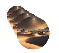Sahara Desert Car Air Freshener Cards Set of 4 Pieces Long Lasting Hanging Scented Cards Auto Aromatherapy Tablets Personalized Car Fresheners Gifts for Men Women - Lavender Scent