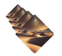 Sahara Desert Car Air Freshener Cards Set of 4 Pieces Long Lasting Hanging Scented Cards Auto Aromatherapy Tablets Personalized Car Fresheners Gifts for Men Women - Lavender Scent