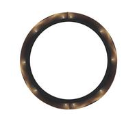 Sahara Desert Double-Layer Thick Steering Wheel Cover, 100% Polyester, 15 feet in Diameter