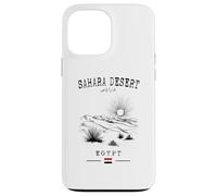 Sahara Desert Egypt Flag Arabic Script Sahara Souvenir Case for iPhone 13 Pro Max