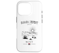 Sahara Desert Egypt Flag Arabic Script Sahara Souvenir Case for iPhone 16 Pro