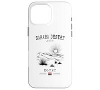 Sahara Desert Egypt Flag Arabic Script Sahara Souvenir Case for iPhone 16 Pro Max