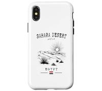 Sahara Desert Egypt Flag Arabic Script Sahara Souvenir Case for iPhone X/XS