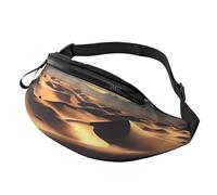 Sahara Desert Fanny Pack for Women Men Crossbody Bag Belt Bag Fashion Small Waist Pack Outdoor Bum Bag