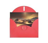 Sahara Desert Greeting card, blank interior, suitable for occasions such as Valentine's Day and wedding anniversaries.