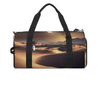 Sahara Desert Gym Bag for Men Women, Waterproof Gym Tote Bags, Large Duffel Bag for Travel Workout