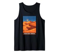 Sahara Desert Morocco Travel Souvenir Tank Top