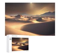 Sahara Desert Puzzle for Adults Wooden Jigsaw Puzzle for Mother's Day Premium Puzzle with Unique Art Design Challenging Brain Teaser Birthday Gift for All Ages 1000 PCS