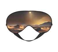 Sahara Desert Soft Eye Mask. Unisex, Comfortable and Breathable, Suitable for Daily Rest. Helps You Quickly Enter Deep Sleep.