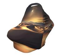 Sahara Desert Versatile full-print Stroller Chair Cover/Nursing Cover, specially designed for your baby