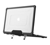 Sahara - Heavy-Duty Raider Series Case with Stand for MacBook Pro 14" (2024), Clear/Black, (LT00047)
