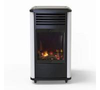 Sahara Manhattan Portable Gas Heater - Black/white