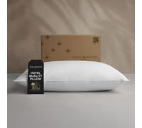 Sahara Nights Pillow: Best Pillow for Back and Stomach Sleepers - Hotel & Resort Quality Pillows - Gel Fiber Fill Cotton - Hypoallergenic Pillow (Queen Size Pillow)