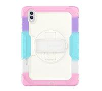 SaharaCase - Galaxy Tab S11 Ultra Case | Heavy Duty | Hand Strap & Shoulder Strap | Raider Series | Splash Pink