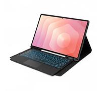 SaharaCase - Navigate Series Keyboard Case for Galaxy Tab S11 Ultra | 7 Backlight Colors | Built-in Track Pad | Smooth Finish | Scorpion Black (TB00504)