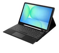 SaharaCase - Navigation Series Keyboard Case with Track Pad for Galaxy Tab S10 FE+, Black, (TB00475)