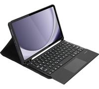 SaharaCase ProTouch Keyboard Folio Case with TrackPad for Samsung Galaxy Tab A9+ - Integrated Kickstand, Built-in Track Pad, Removable Backlit Keyboard - Black