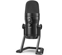 SaharaGaming Microphone Four Pickup Patterns USB Mic with Mute Button, for Recording Instruments, YouTube, Gaming, Voice-Over,Vocal,Stream,Zoom-K9