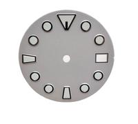 Saharuse 1pc 28.5/29MM Diameter Single/Dual Calendar Watch Dial for NH35/NH36 Movement Accessories Parts(Watch dial-2)
