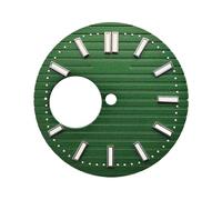 Saharuse 1pc 29.8mm Dial Suitable for NH38 Automatic Movement Men's Watch Replacement Accessories Steel Hollow Luminous(Dial-1)