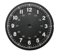 Saharuse 1pc 29mm Glossy Watch Dial Luminous White Blue Black Green Fit for NH35 NH36 Movement Accessories Face(4)