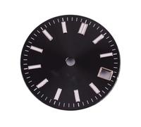 Saharuse 1pc 29mm Pink/Blue/Gold/Red/Black Dial Green Luminous Watch FIT for NH35 NH36 Movement Accessories(C)