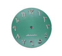 Saharuse 1pc 29mm Sterile Watch Dial Fit for NH35 NH36 for ETA2824 2836 for Miyota8215 DG2813 3804 Movement Parts(Black)