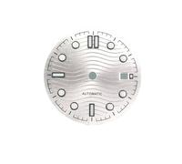 Saharuse 1pc 31mm Sterile Luminous Watch Dial FIT for NH35 NH36 Movement(A)