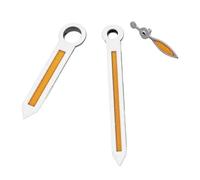 Saharuse 1pc ETA6497 Watch Hands Green Luminous Fit ETA 6497 6498 ST3600 3620 Movement Accessory Part(Style 2)