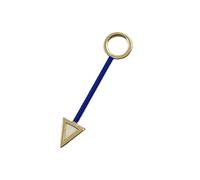 Saharuse 1pc Green Luminous GMT NH34 12.5MM Silver Gold Black Orange Blue Red Hands for NH35 NH36 NH34A 4R34 Movement Replacement Parts(NO.2 Gold)