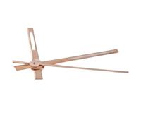 Saharuse 1pc Logbook Needles Nh35 NH36 Watch Hands C3 Green Luminous Polished 8 * 12 * 12.5mm Baton Style Datejust Replacement(Rose)