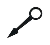 Saharuse 1pc NH34 GMT Watch Hands Silver Gold Rose Black Red Yellow Green Blue Orange(Silver)